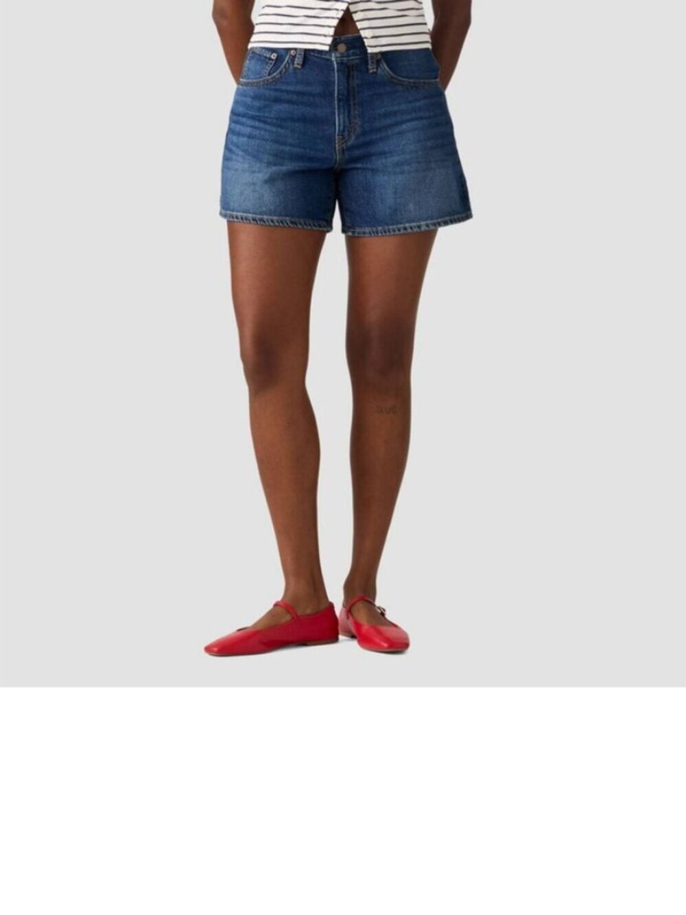 Levi's Women's Cinch Mid-Thigh Shorts - Kiss Goodbye 28